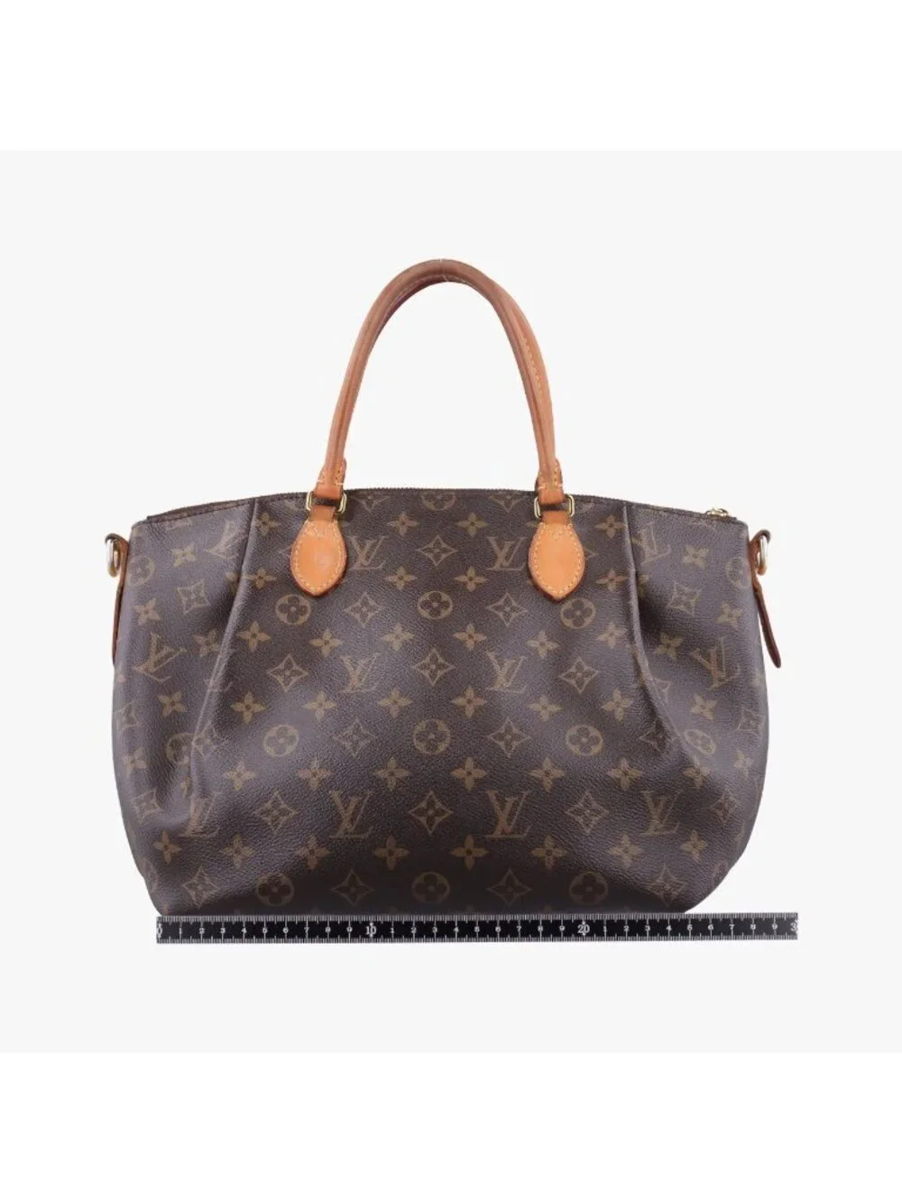 Louis Vuitton Turenne MM Monogram Brown Canvas Shoulder